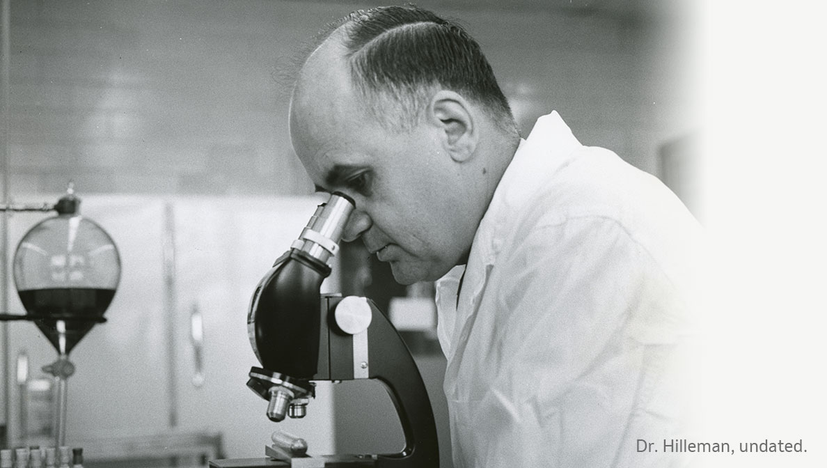 Dr Maurice Hilleman “the Father Of Modern Vaccines” Msdch 